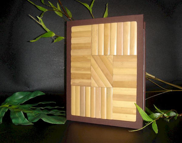 Split Bamboo Menu Covers