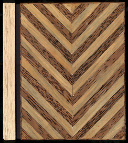 Wood Mosaic Cover Custom Menu